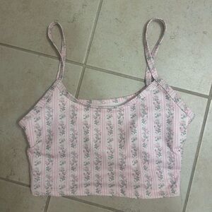 Altar’d State Floral Athletic Top